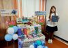 Сотрудники центральной библиотеки среди читателей провели патриотическую акцию «Гордимся родной Беларусью»