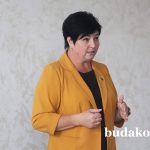 Заместитель председателя райисполкома Людмила Кураликова встретилась с коллективом гимназии г. Буда-Кошелево