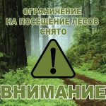 На территории Буда-Кошелевского района снят запрет на посещение лесов