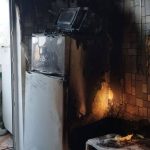31 августа в г. Буда-Кошелево горела квартира