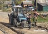 В рамках санитарного дня в Уваровичах ведутся работы по благоустройству