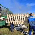 В районный субботник включились и сельские территории