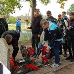 Следующий пунктом патриотического маршрута памяти и добра стал аг. Рогинь