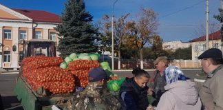 На площади в райцентре развернулась традиционная осенняя ярмарка